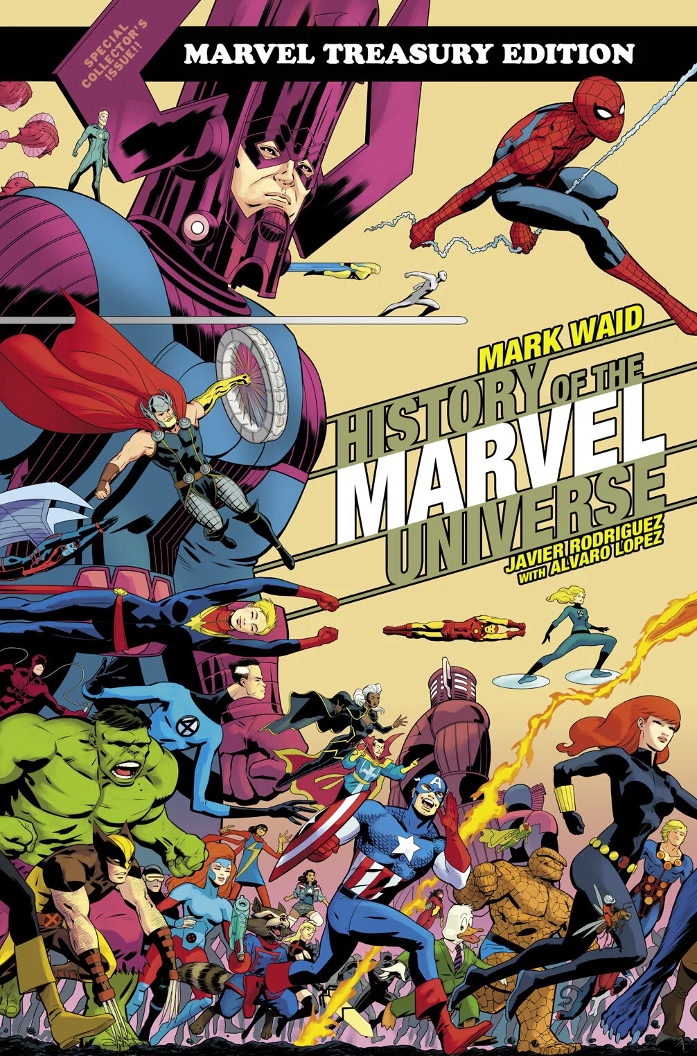 アメコミ・英語　HISTORY OF THE MARVEL UNIVERSE History of the Marvel Universe Treasury Edition - REVIEW — Comics